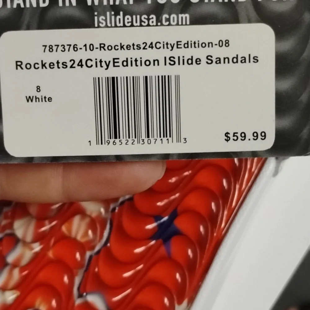 Rockets 24 city edition unisex size 8